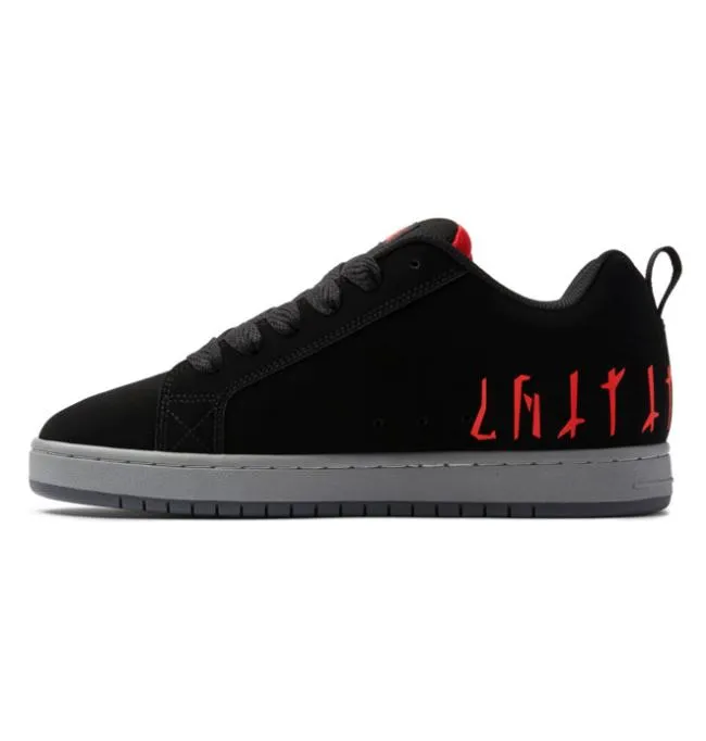 Men Sneakers DC Men039s Star Warstrade DC Court Graffik Shoe BlackGrey Men Sneakers DC Men039s Star Warstrade DC Court Graffik Shoe BlackGrey