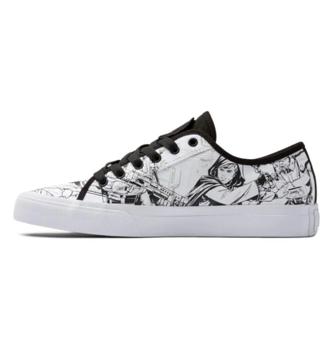 Men Sneakers DC Men039s Star Warstrade DC Manual Shoe WhiteBlack Men Sneakers DC Men039s Star Warstrade DC Manual Shoe WhiteBlack