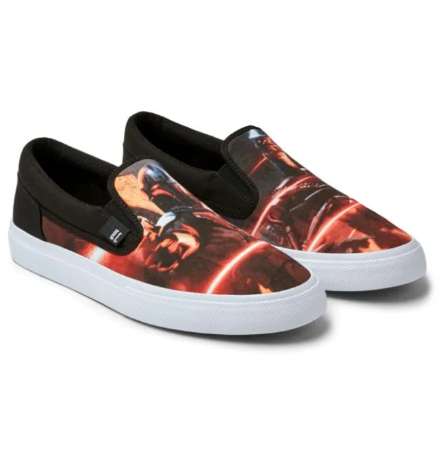 Men Sneakers DC Men039s Star Warstrade DC Manual SlipOn Shoes BlackRed Men Sneakers DC Men039s Star Warstrade DC Manual SlipOn Shoes BlackRed