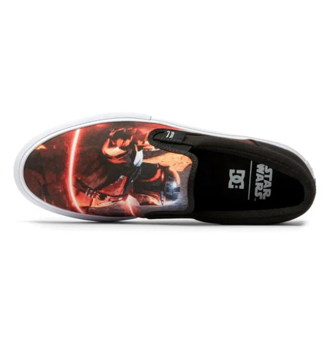 Men Sneakers DC Men039s Star Warstrade DC Manual SlipOn Shoes BlackRed Men Sneakers DC Men039s Star Warstrade DC Manual SlipOn Shoes BlackRed