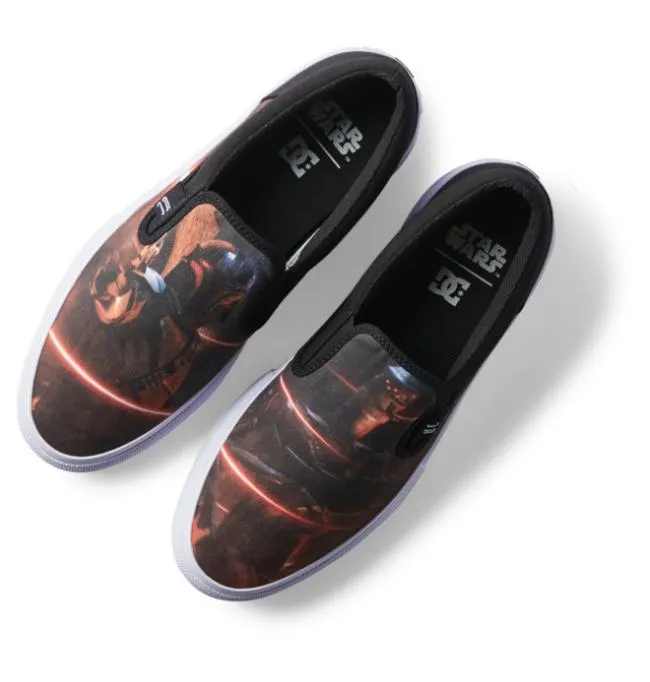Men Sneakers DC Men039s Star Warstrade DC Manual SlipOn Shoes BlackRed Men Sneakers DC Men039s Star Warstrade DC Manual SlipOn Shoes BlackRed