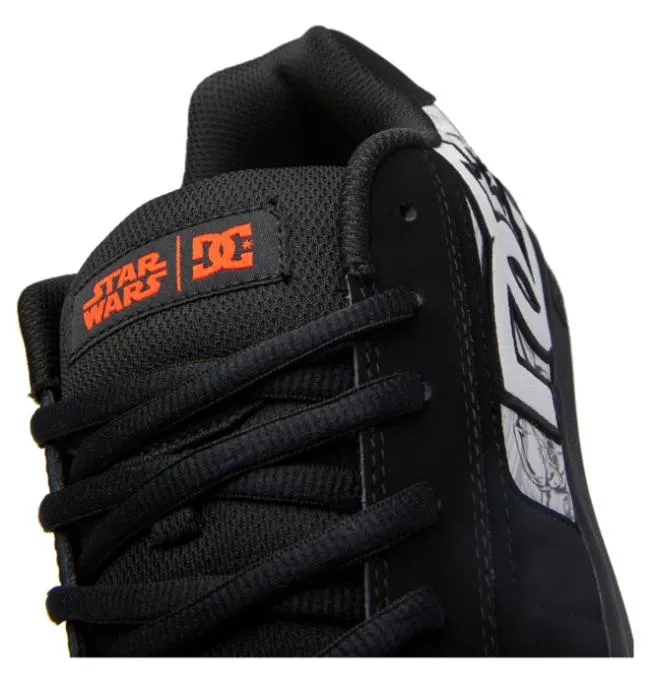 Men Sneakers DC Men039s Star Warstrade DC Net Shoes BlackWhiteGrey Men Sneakers DC Men039s Star Warstrade DC Net Shoes BlackWhiteGrey
