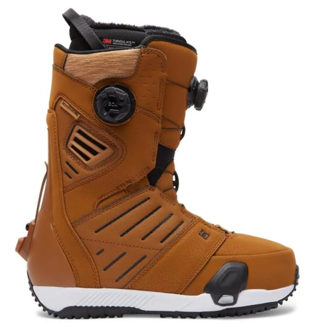 Men Snowboard Boots DC Men039s Judge Step Onreg Snowboard Boots WheatBlack