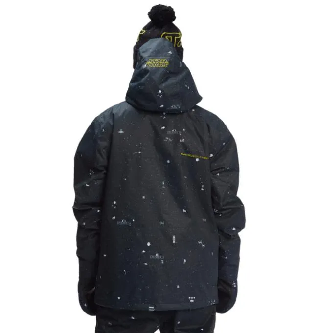 Men Snowboard Jackets DC Men039s Star Warstrade X DC Defy Insulated Snowboard Jacket BlackYellow Men Snowboard Jackets DC Men039s Star Warstrade X DC Defy Insulated Snowboard Jacket BlackYellow