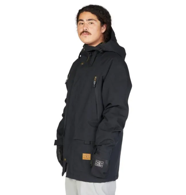 Men Snowboard Jackets DC Men039s Stealth 15K Insulated Snowboard Parka Jacket Black Men Snowboard Jackets DC Men039s Stealth 15K Insulated Snowboard Parka Jacket Black