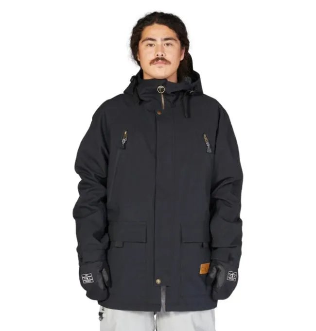 Men Snowboard Jackets DC Men039s Stealth 15K Insulated Snowboard Parka Jacket Black Men Snowboard Jackets DC Men039s Stealth 15K Insulated Snowboard Parka Jacket Black