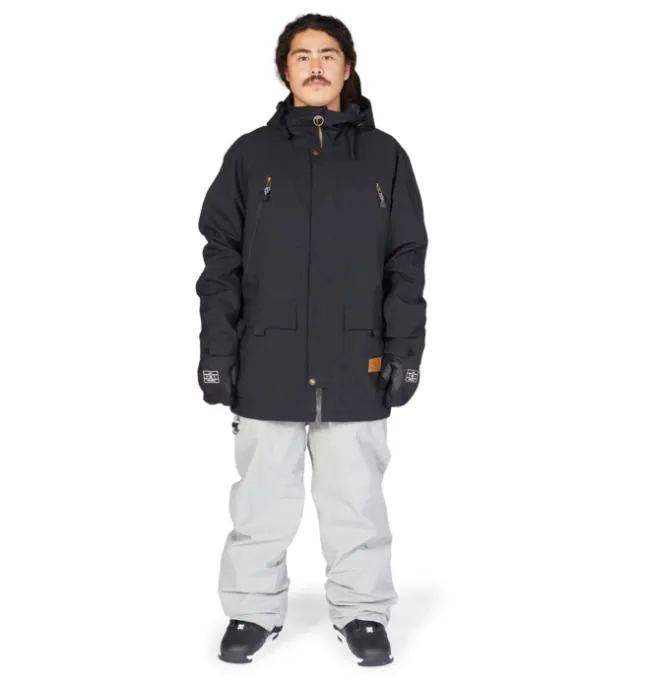 Men Snowboard Jackets DC Men039s Stealth 15K Insulated Snowboard Parka Jacket Black Men Snowboard Jackets DC Men039s Stealth 15K Insulated Snowboard Parka Jacket Black