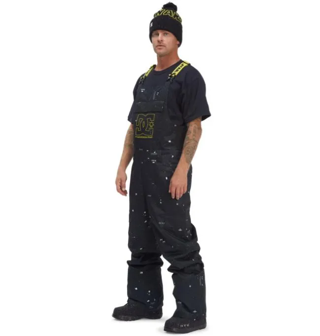 Men Snowboard Pants DC Men039s Star Warstrade X DC Docile Insulated Snow Bib Pants BlackYellow Men Snowboard Pants DC Men039s Star Warstrade X DC Docile Insulated Snow Bib Pants BlackYellow