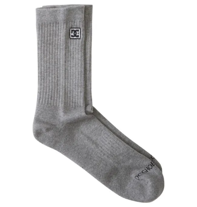 Men Socks DC Men039s DC 2Pack Crew Socks Light Grey Heather Men Socks DC Men039s DC 2Pack Crew Socks Light Grey Heather