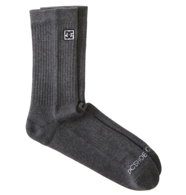 Men Socks DC Men039s DC 2Pack Crew Socks Light Grey Heather Men Socks DC Men039s DC 2Pack Crew Socks Light Grey Heather