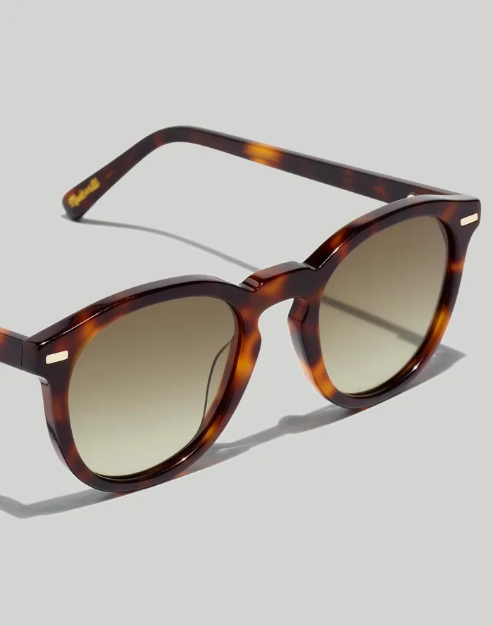 Men Sunglasses Madewell Round Acetate Sunglasses