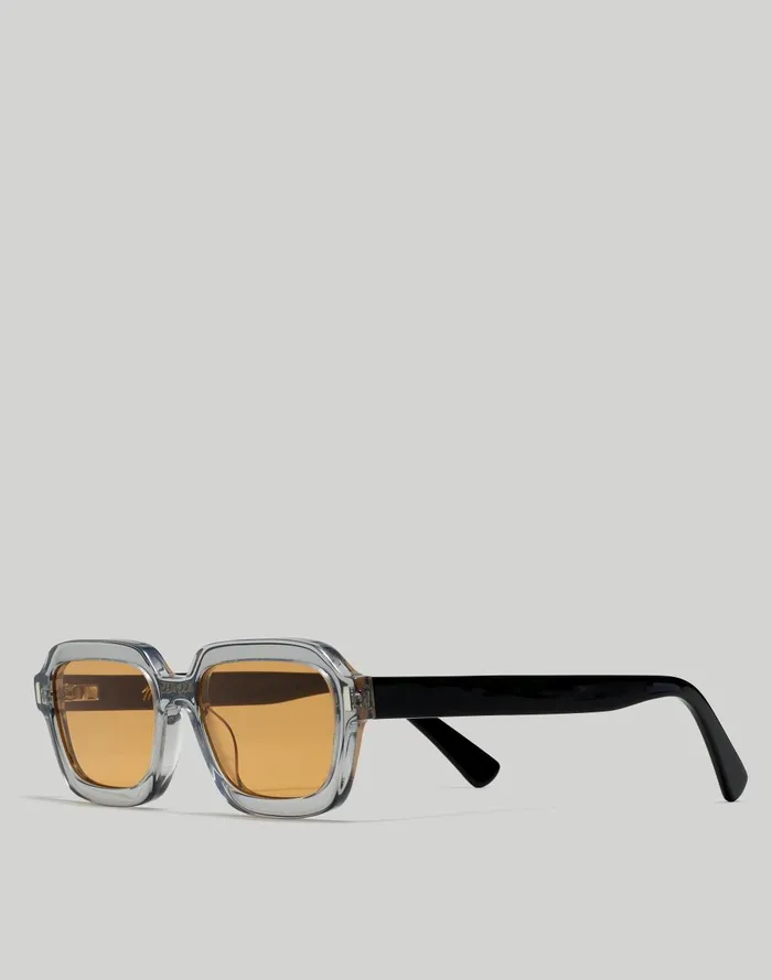 Men Sunglasses Madewell Rounded Rectangle Acetate Sunglasses