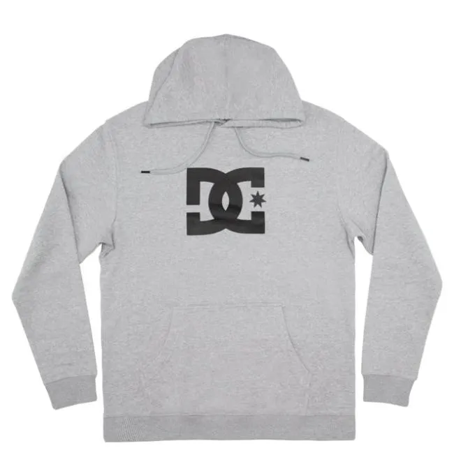 Men Sweatshirts and Hoodies DC Men039s DC Star Hoodie Heather Grey
