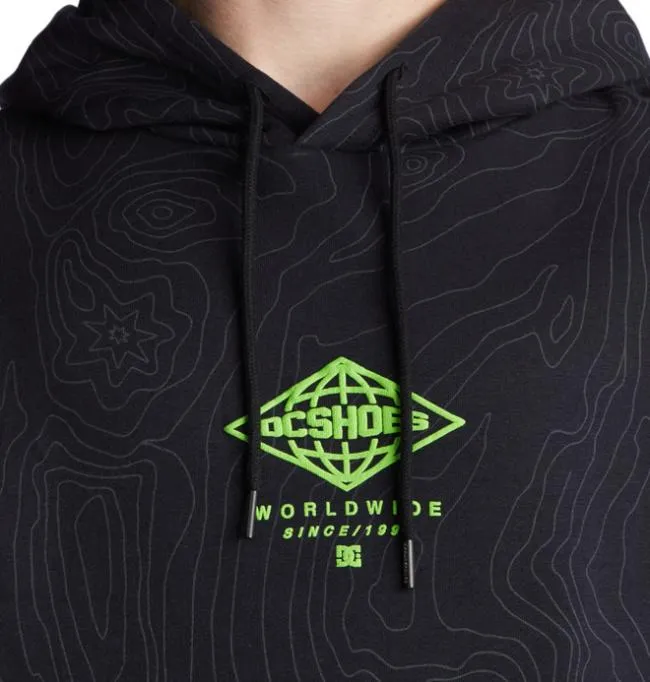 Men Sweatshirts and Hoodies DC Men039s Outland Hoodie Black Topographic Men Sweatshirts and Hoodies DC Men039s Outland Hoodie Black Topographic