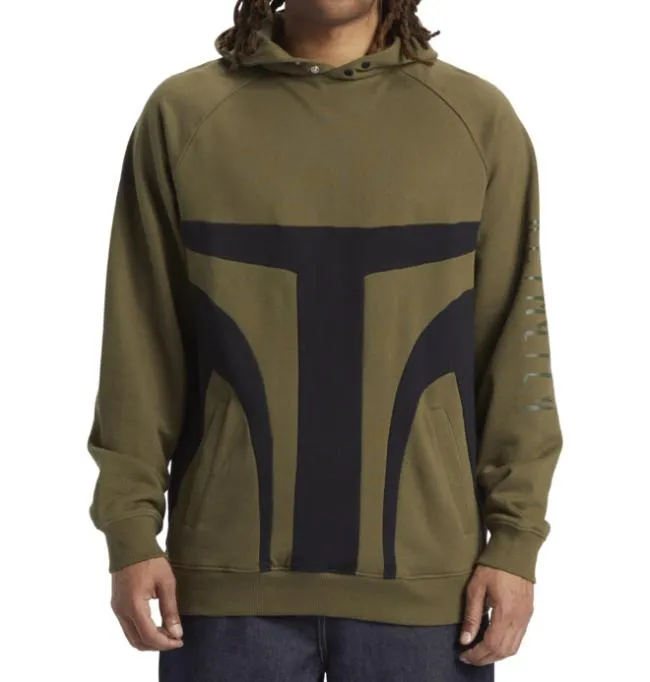 Men Sweatshirts and Hoodies DC Men039s Star Warstrade DC Mando Hoodie Ivy Green Black Men Sweatshirts and Hoodies DC Men039s Star Warstrade DC Mando Hoodie Ivy Green Black