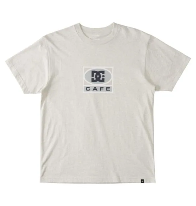 Men TShirts DC Men039s Cafe X DC TShirt Ash Heather
