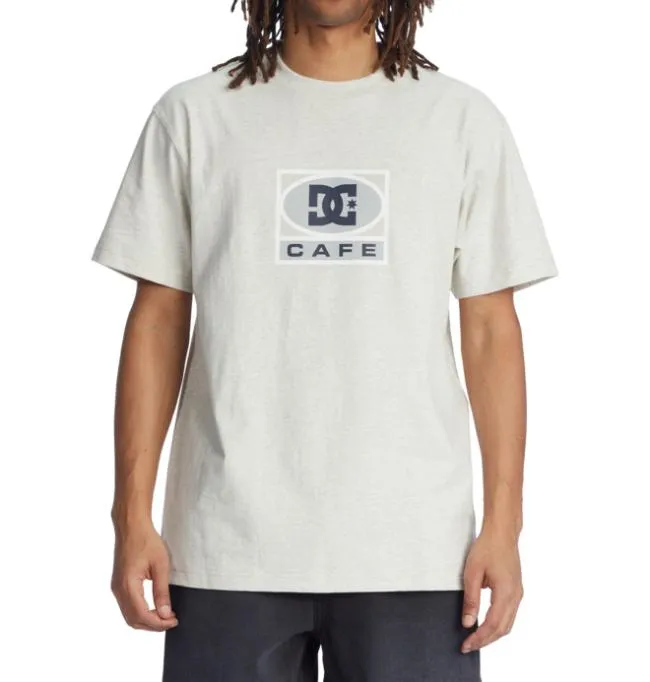 Men TShirts DC Men039s Cafe X DC TShirt Ash Heather Men TShirts DC Men039s Cafe X DC TShirt Ash Heather