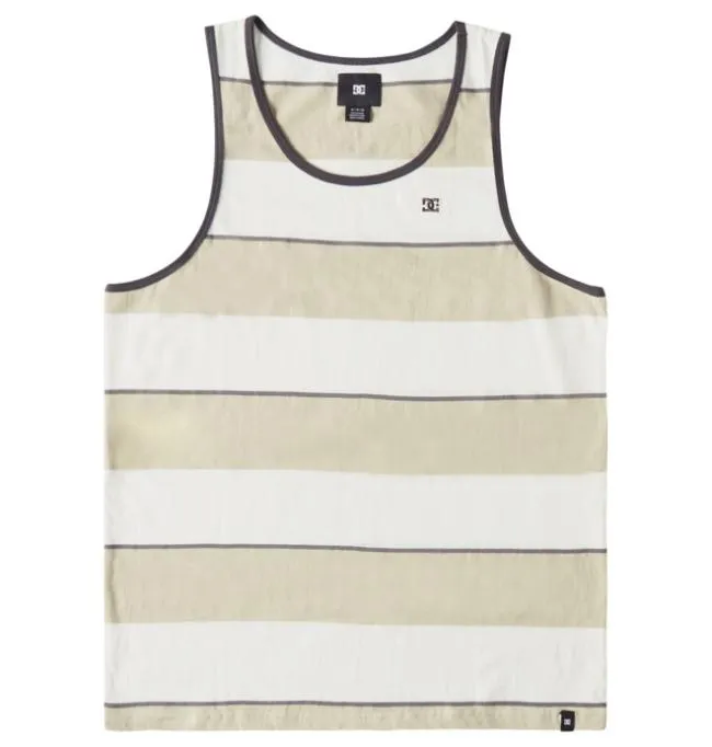 Men TShirts DC Men039s Crate Stripe Tank Overcast Crate Stripe