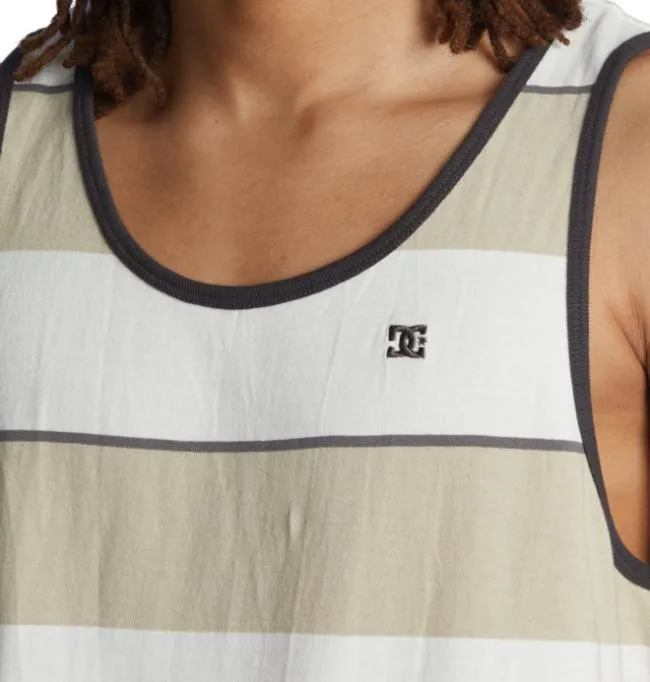Men TShirts DC Men039s Crate Stripe Tank Overcast Crate Stripe Men TShirts DC Men039s Crate Stripe Tank Overcast Crate Stripe