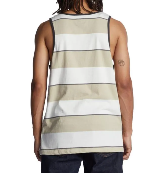 Men TShirts DC Men039s Crate Stripe Tank Overcast Crate Stripe Men TShirts DC Men039s Crate Stripe Tank Overcast Crate Stripe