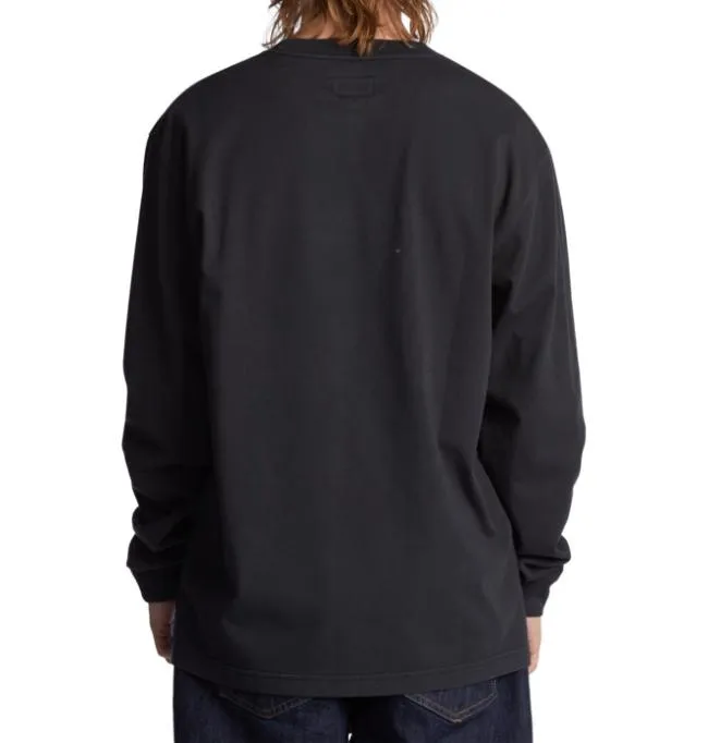 Men TShirts DC Men039s DC 1994 Long Sleeve TShirt Black Garment Dye Men TShirts DC Men039s DC 1994 Long Sleeve TShirt Black Garment Dye