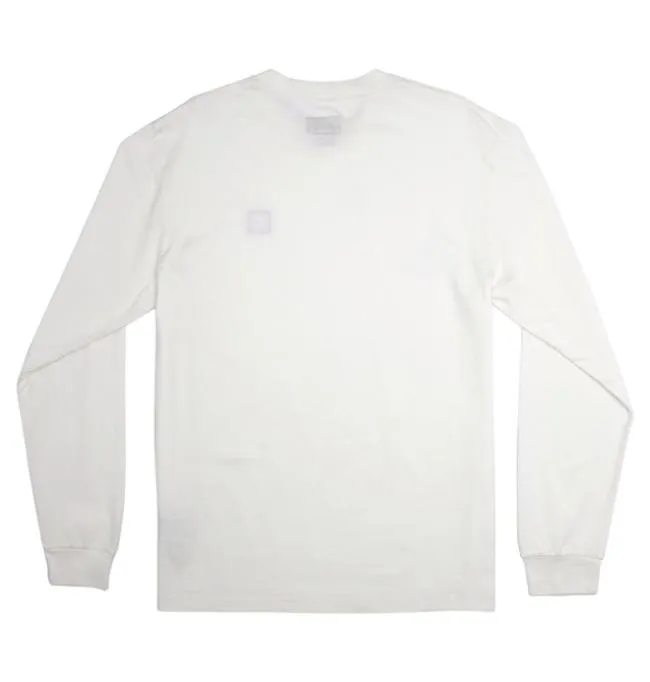 Men TShirts DC Men039s DC 1994 Long Sleeve TShirt Lily White Garment Dye Men TShirts DC Men039s DC 1994 Long Sleeve TShirt Lily White Garment Dye