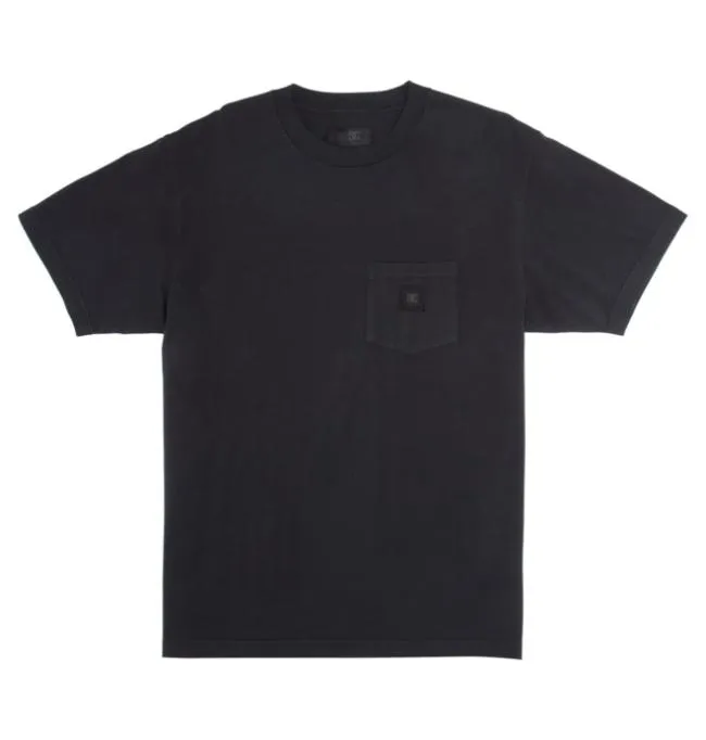 Men TShirts DC Men039s DC 1994 Pocket TShirt Black Garment Dye