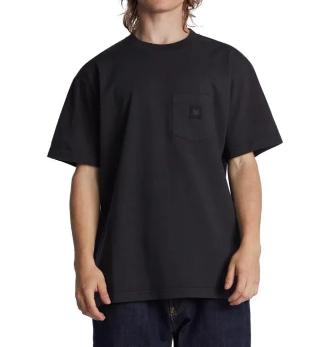 Men TShirts DC Men039s DC 1994 Pocket TShirt Black Garment Dye Men TShirts DC Men039s DC 1994 Pocket TShirt Black Garment Dye