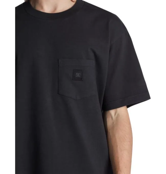 Men TShirts DC Men039s DC 1994 Pocket TShirt Black Garment Dye Men TShirts DC Men039s DC 1994 Pocket TShirt Black Garment Dye