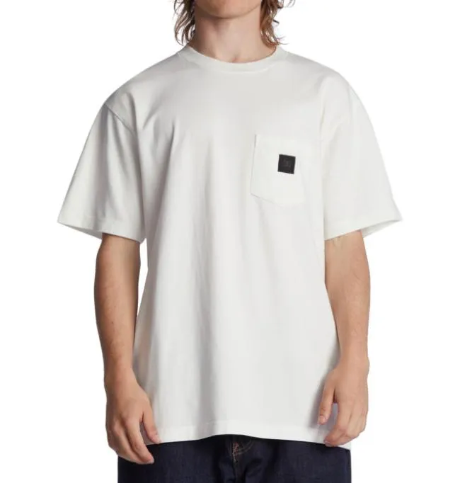 Men TShirts DC Men039s DC 1994 Pocket TShirt Lily White Garment Dye Men TShirts DC Men039s DC 1994 Pocket TShirt Lily White Garment Dye