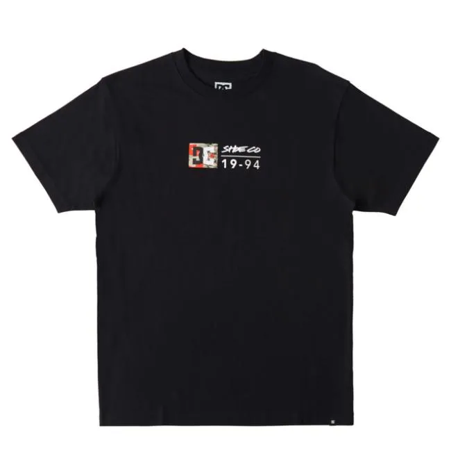 Men TShirts DC Men039s DC Split Star TShirt BlackFire Camo