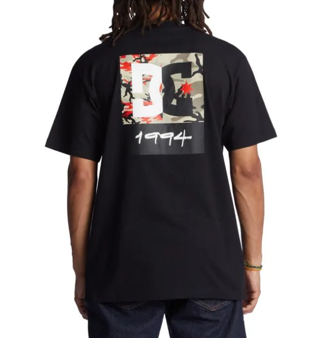 Men TShirts DC Men039s DC Split Star TShirt BlackFire Camo Men TShirts DC Men039s DC Split Star TShirt BlackFire Camo