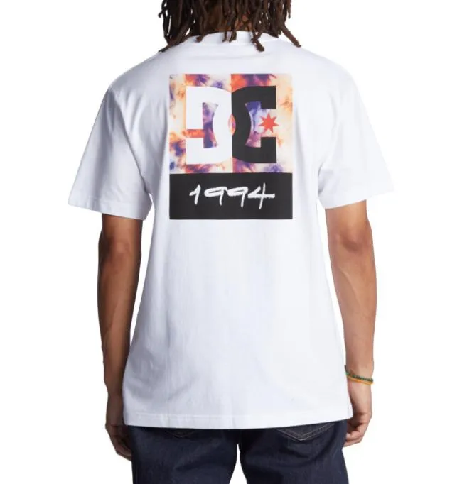 Men TShirts DC Men039s DC Split Star TShirt WhiteWarm Ice Dye Men TShirts DC Men039s DC Split Star TShirt WhiteWarm Ice Dye