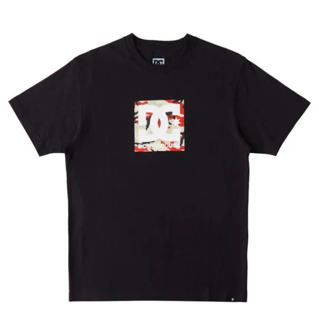 Men TShirts DC Men039s DC Square Star Fill TShirt BlackFire Camo