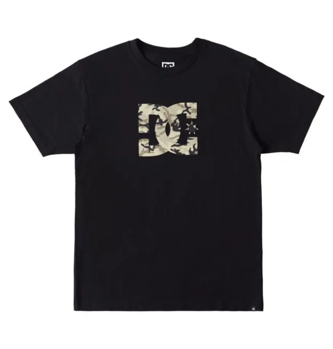 Men TShirts DC Men039s DC Star Fill Heritage TShirt BlackStone Camo