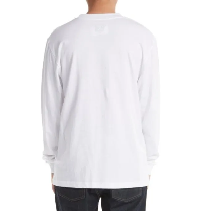 Men TShirts DC Men039s DC Star Long Sleeve TShirt White Men TShirts DC Men039s DC Star Long Sleeve TShirt White