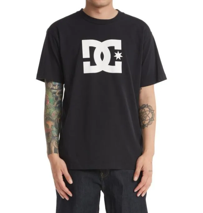 Men TShirts DC Men039s DC Star TShirt Black Men TShirts DC Men039s DC Star TShirt Black