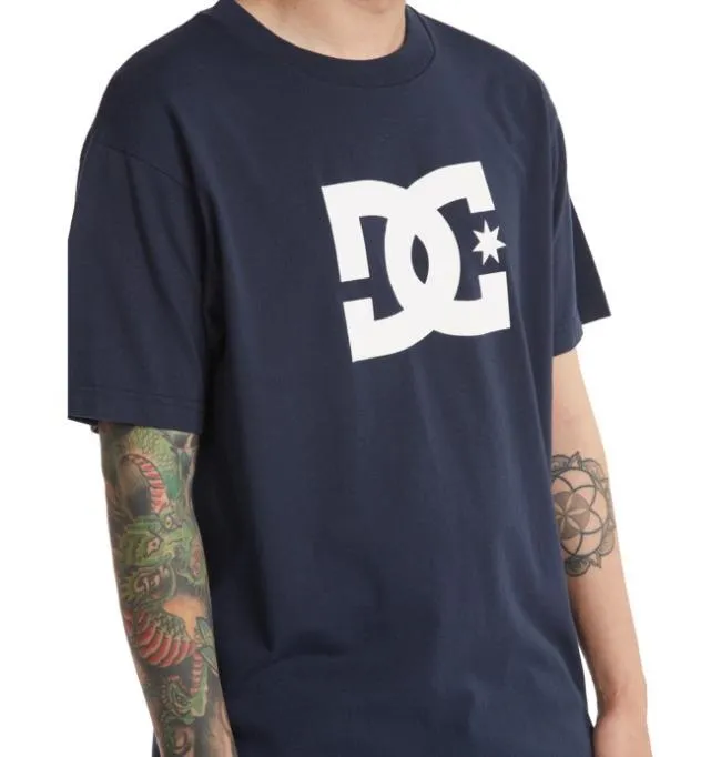 Men TShirts DC Men039s DC Star TShirt Navy Blazer Men TShirts DC Men039s DC Star TShirt Navy Blazer