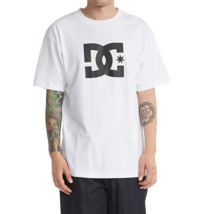 Men TShirts DC Men039s DC Star TShirt White Men TShirts DC Men039s DC Star TShirt White