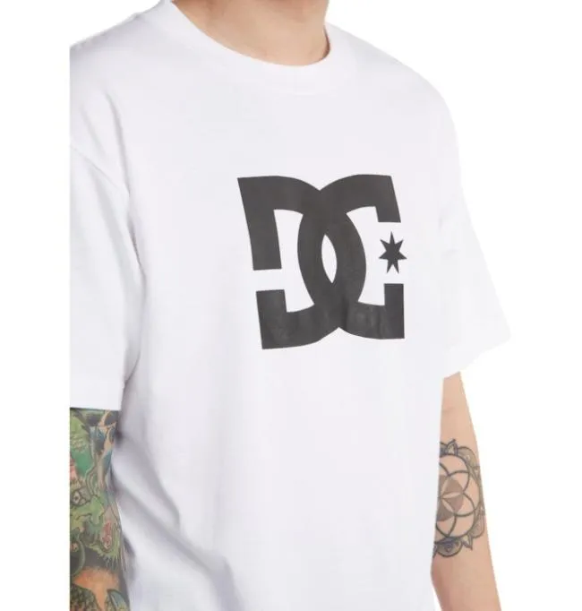 Men TShirts DC Men039s DC Star TShirt White Men TShirts DC Men039s DC Star TShirt White