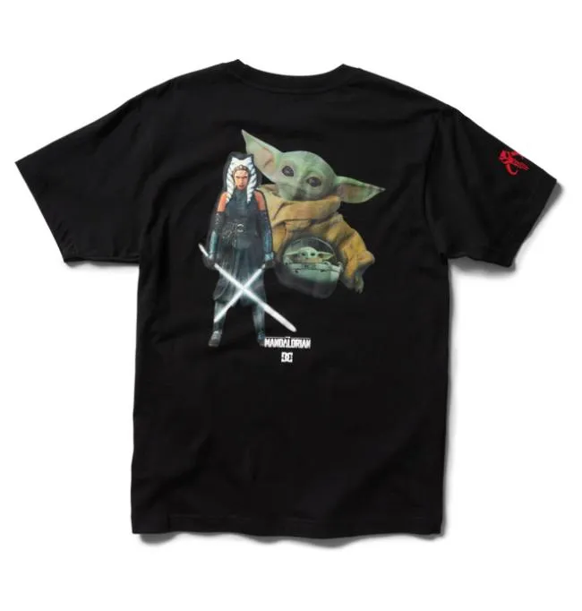 Men TShirts DC Men039s Star Warstrade DC Ahsoka Tano Glamour Shot TShirt Black