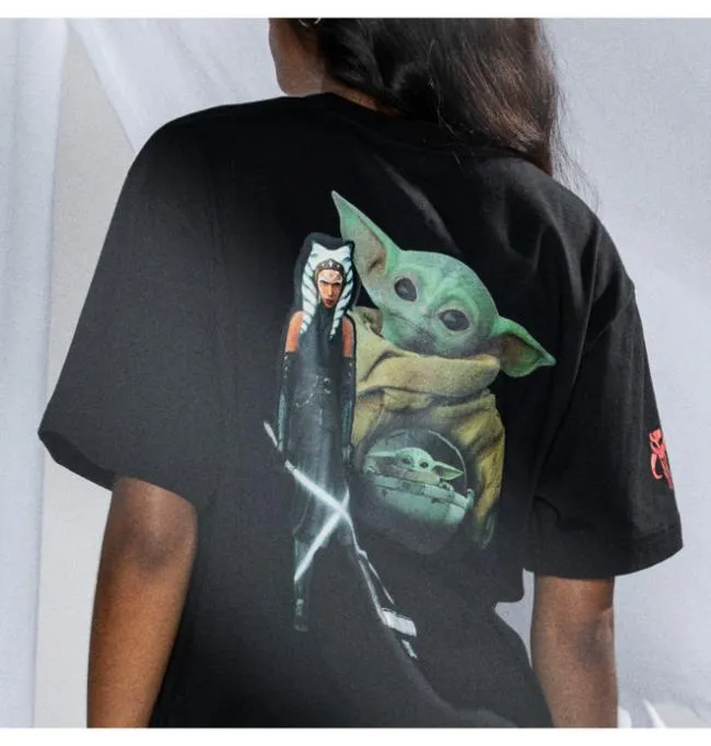 Men TShirts DC Men039s Star Warstrade DC Ahsoka Tano Glamour Shot TShirt Black Men TShirts DC Men039s Star Warstrade DC Ahsoka Tano Glamour Shot TShirt Black