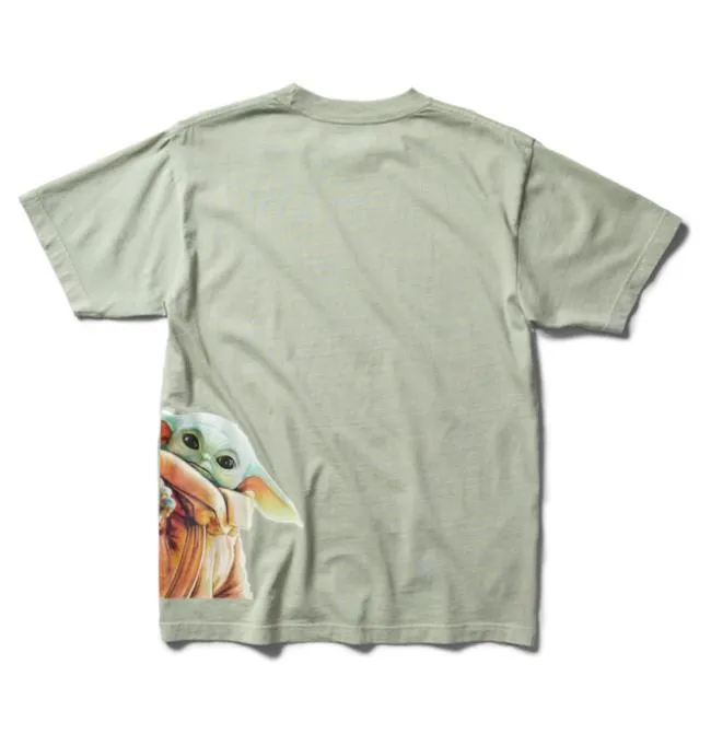 Men TShirts DC Men039s Star Warstrade DC Grogu The Child TShirt Silt Green Enzyme Wash Men TShirts DC Men039s Star Warstrade DC Grogu The Child TShirt Silt Green Enzyme Wash