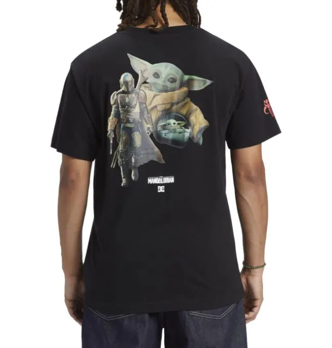 Men TShirts DC Men039s Star Warstrade DC Mando Glamour Shot TShirt Black Men TShirts DC Men039s Star Warstrade DC Mando Glamour Shot TShirt Black