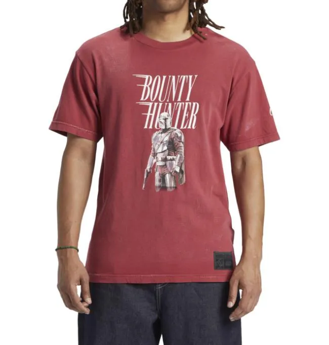 Men TShirts DC Men039s Star Warstrade DC Mando Passport TShirt Syrah Pigment Dye Men TShirts DC Men039s Star Warstrade DC Mando Passport TShirt Syrah Pigment Dye