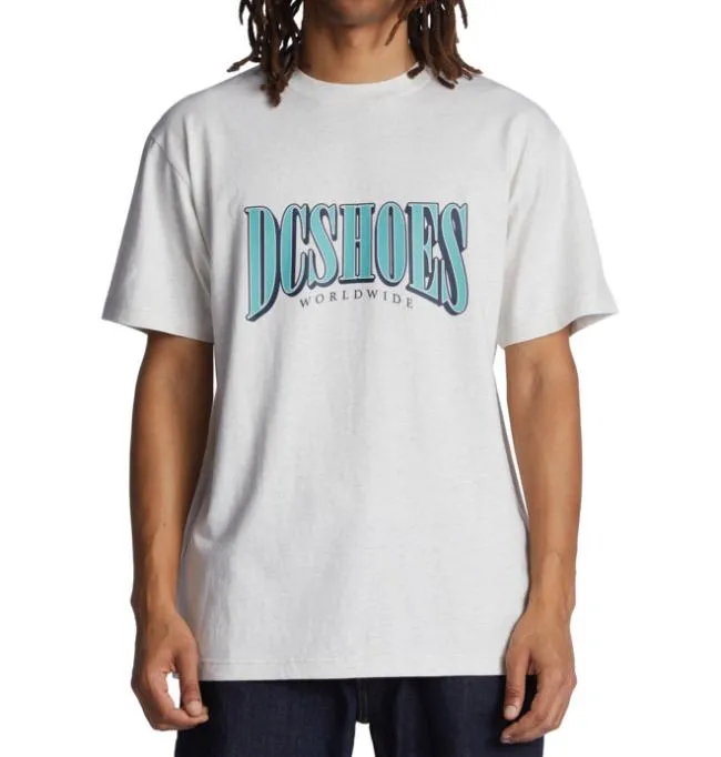 Men TShirts DC Men039s Tall Stack TShirt Snow Heather Men TShirts DC Men039s Tall Stack TShirt Snow Heather