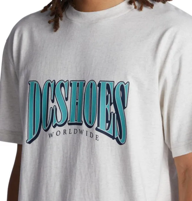 Men TShirts DC Men039s Tall Stack TShirt Snow Heather Men TShirts DC Men039s Tall Stack TShirt Snow Heather