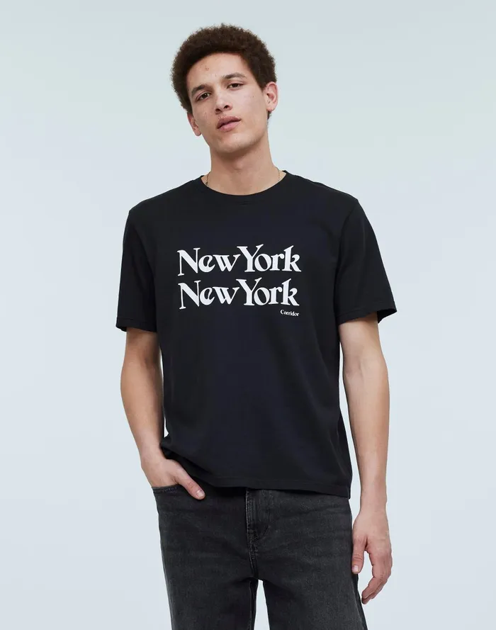 Men Tees Madewell Corridor New York New York Graphic Tee