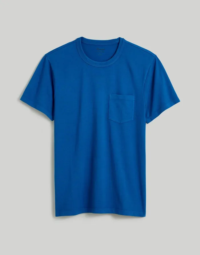 Men Tees Madewell GarmentDyed Allday Crewneck Pocket Tee