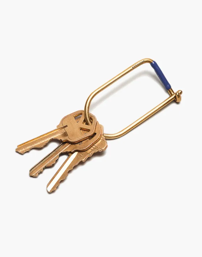 Men Wallets and Accessories Madewell Craighill Wilson Enameled Keyring